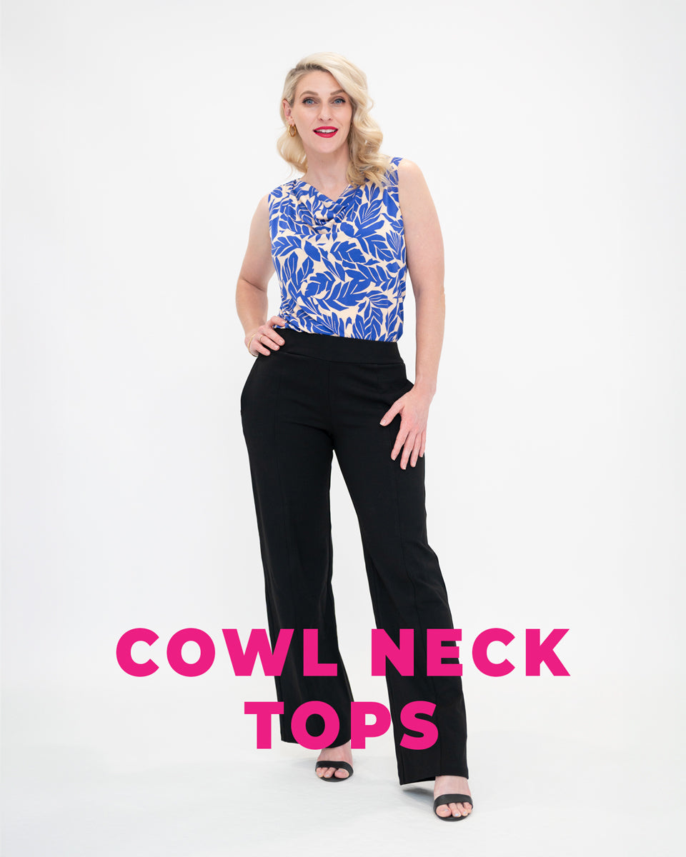 Cowl Neck Tops