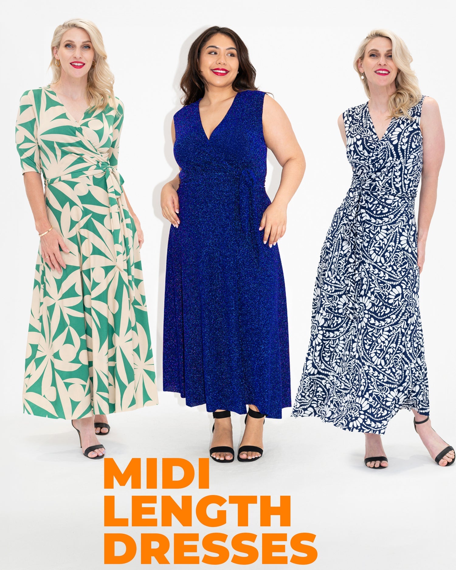 Midi Length Dresses