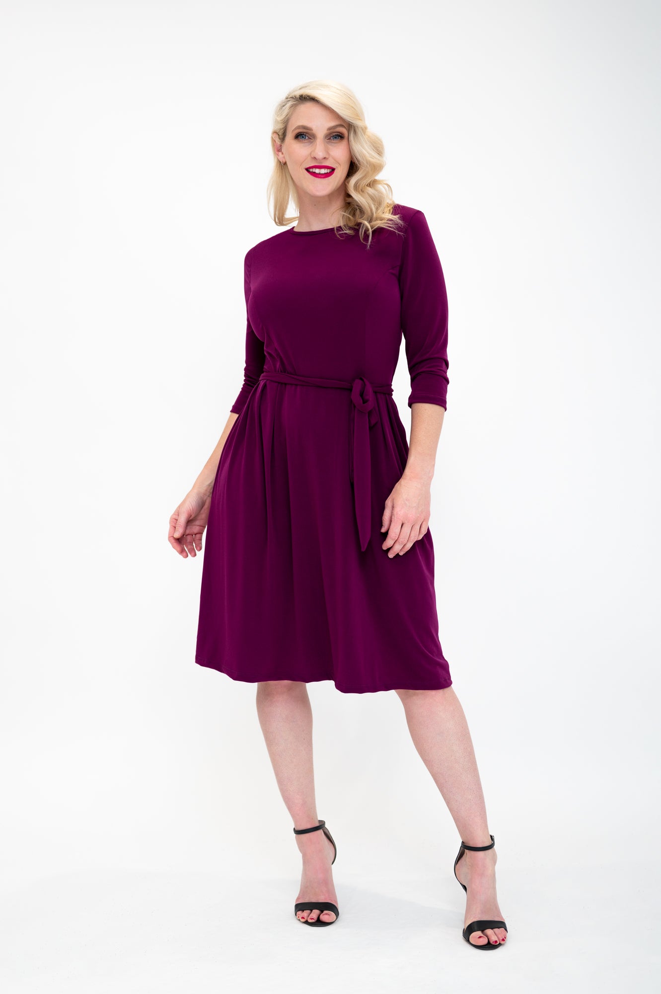 Magenta Shift Dress BY SAMANTHA MELBOURNE