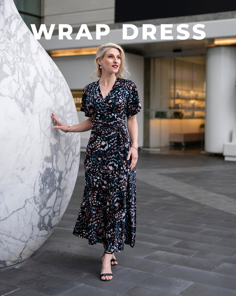 wrap dress collection By Samantha Melbourne