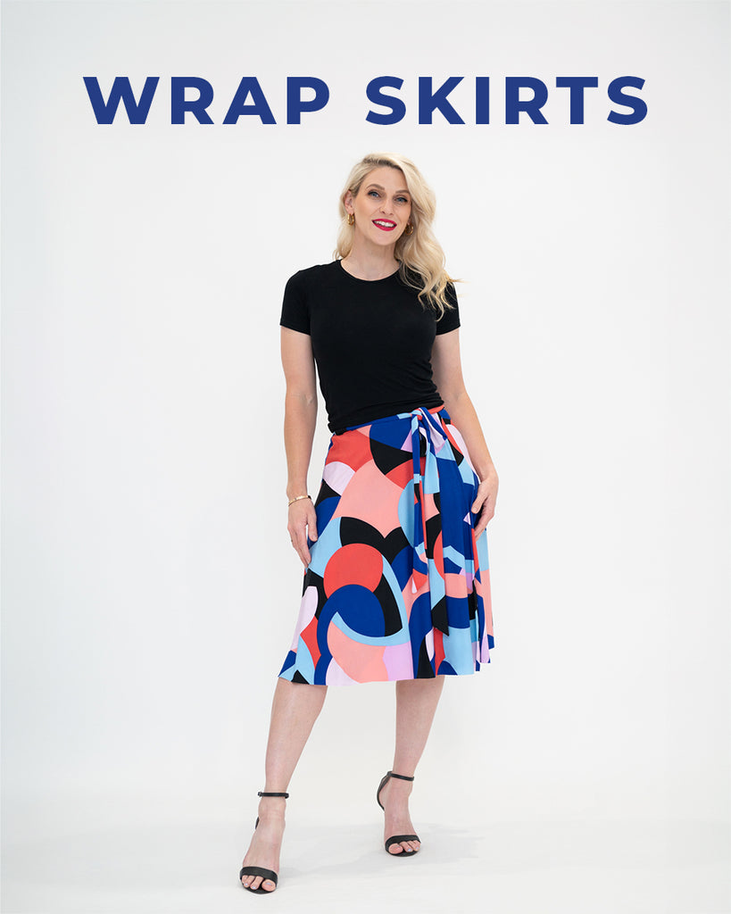 wrap skirts collection cover By Samantha Melbourne